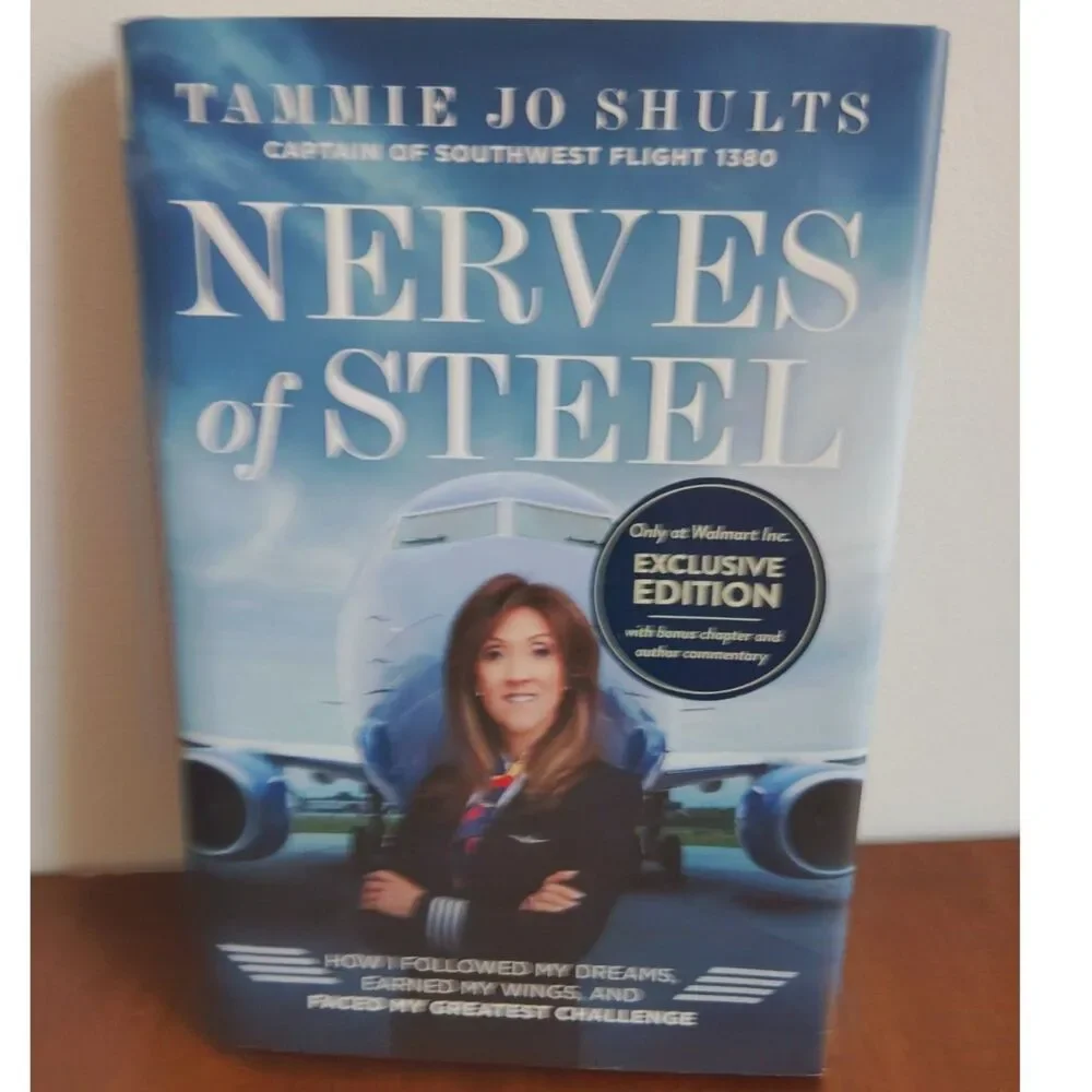 TAMMIE JO SHULTS NERVES OF STEEL Exclusive Edition Hardbound NWT